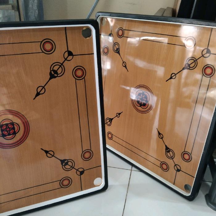 Best Seller Meja Karambol Ukuran 90X90Cm . Bonus Kristal& Biji Karambol Original
