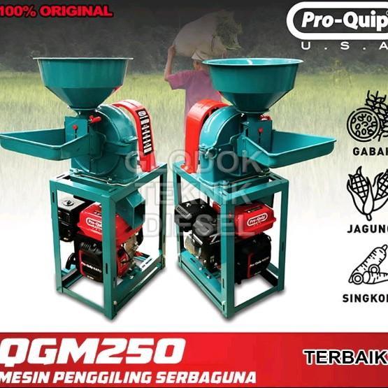 Mesin Penggiling Giling Jagung Gabah Singkong Serbaguna QGM250 QGM 250