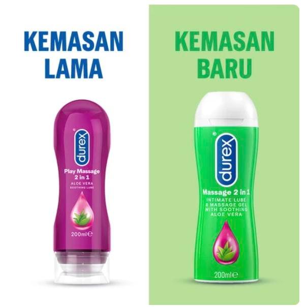 Dexie_Store Durex Play Massage 2In1 Lubricant Pelumas