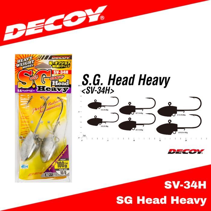 Decoy Sv-34H Jig Head Sg Head Heavy