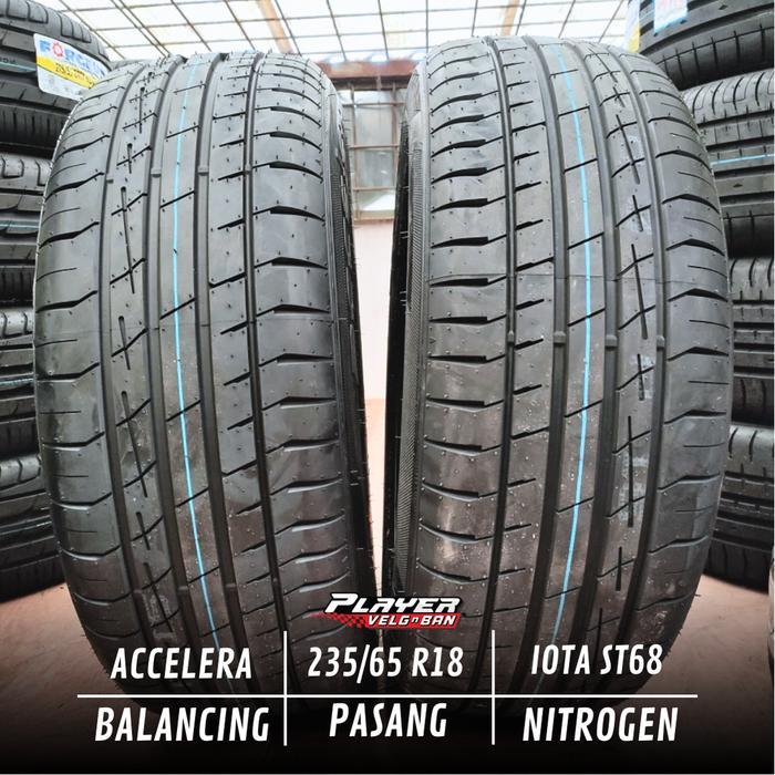 BAN MOBIL UKURAN 235 65 R18 ACCELERA IOTA 235 65 R18 ACCELERA IOTST68 DISKON TERMURAH NIK 2022