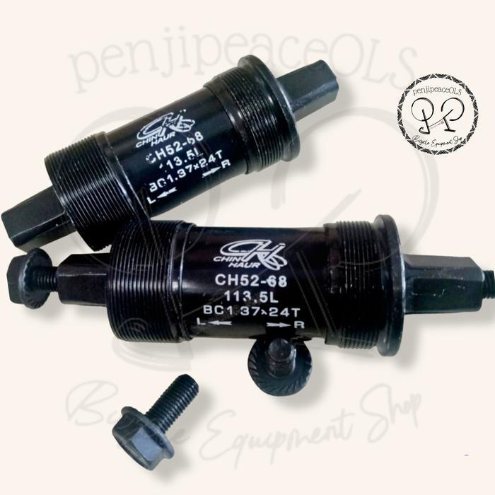 Bb Kotak Ch 113.5L Bb 113 Bearing Ch Chin Haur Bottom Bracket As Pedal