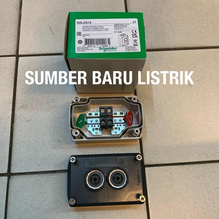 Schneider Saklar Push Button Switch Start - Stop 1Nc 1No Xald213