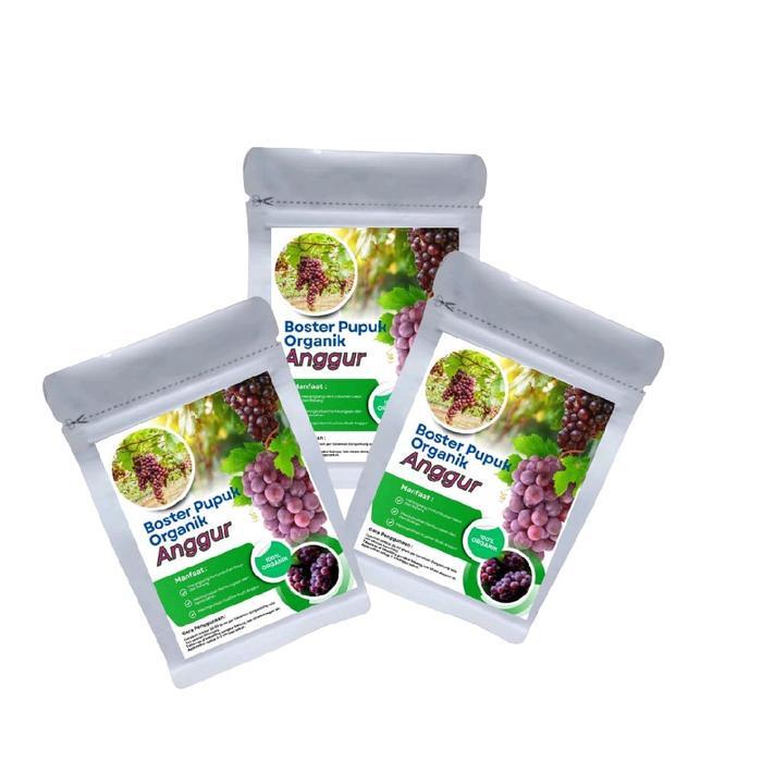 Najwa Gadget Boster Organik Buat Anggur Pertumbuhan Pembungaan Dan Pembuahan 100Gr Tanah Tanaman