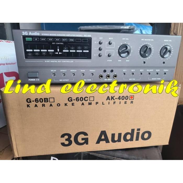 Amplifier Karaoke 3G AUDIO Ak 400 ORYGINAL 3g Audio Ak400