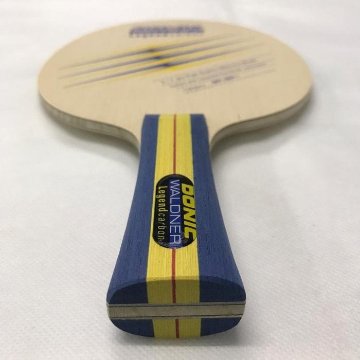 READY Bat Donic Waldner Legend Carbon kombinasi karet Donic terbaik Set