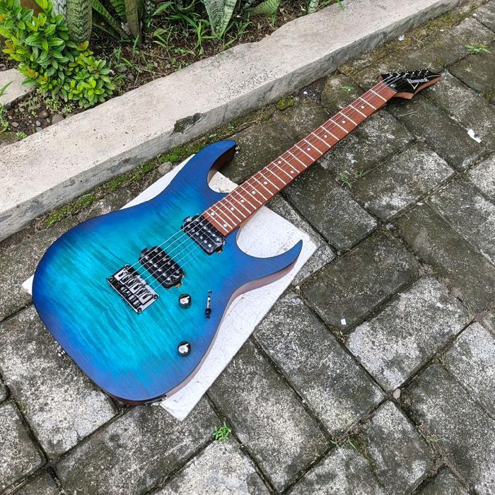 Gitar Ibanez RG6003FM Sapphire Blue Flat - IM