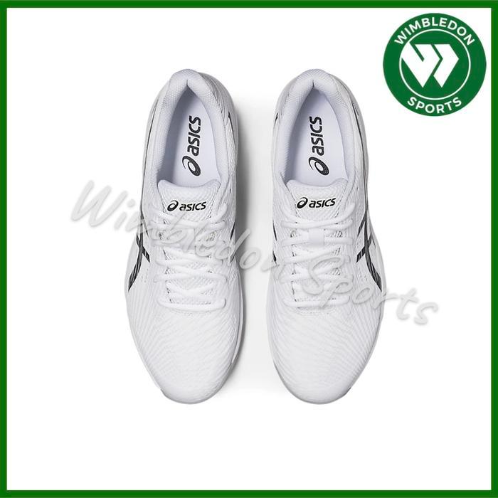 READY Sepatu Asics GEL GAME 9 White Black / Sepatu Tenis ASICS ORIGINAL