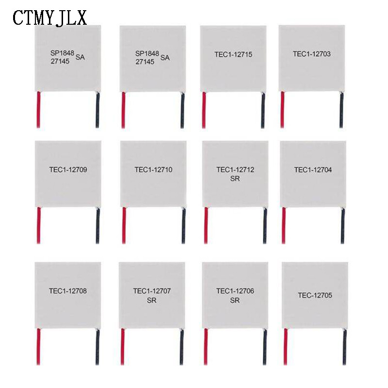 BARU 10pcs TEC1-12703 12704 12705 12706 12708 12709 12710 12712 12715 TEC1-12706 TEC Thermoelectric 