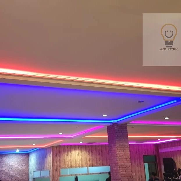 LAMPU NEON FLEX / NEON FLEX LED / LAMPU FLEXIBLE 12V BLUE