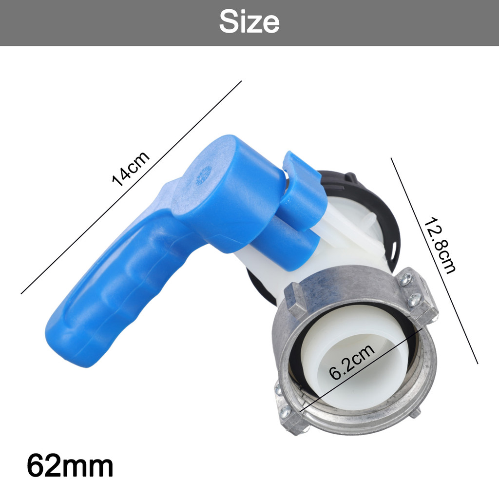 Rain Barrels Tool IBC Tank Adapter Stillage Tank Water Container Outlet Valve Replacement Tap Garden