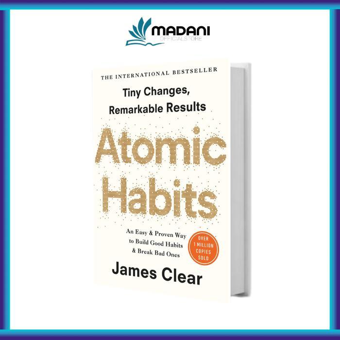 Ready BUKU SELF IMPROVEMENT Atomic Habits by James Clear (English/Indonesia)