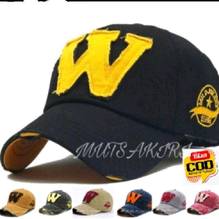 Topi Pria import Fashion Jeans Sport Cowok Cewek Keren Baseball Distro Laki laki Perempuan nyc