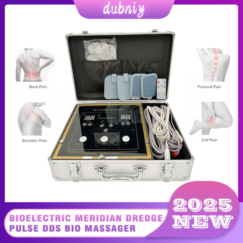 2025 New Bioenergy Massage Machine Bioelectric Meridian Dredge Pulse Dds Bio Electric Body Massager