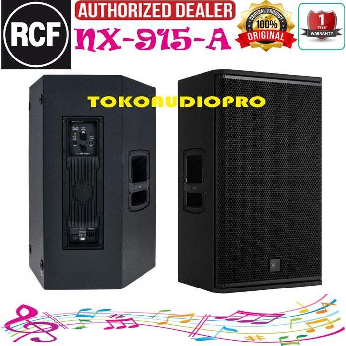Rcf Nx915A 15-Inch Speaker Aktif Original Rcf Nx-915A Speaker Aktif Co