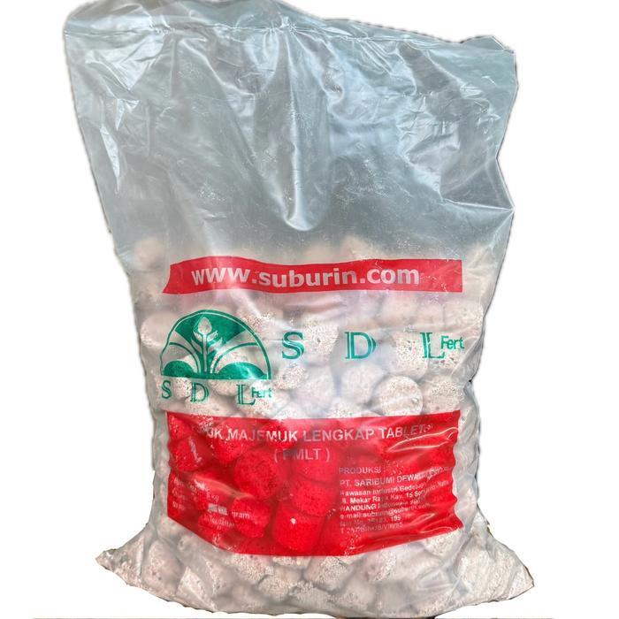 PUPUK MAJEMUK LENGKAP TABLET (PMLT) SUBURIN 5 KG/5KG POHON KELAPA SANTAN SDL FERT