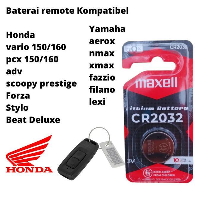 "New" Baterai Remot Motor PCX 150/160 Vario 160