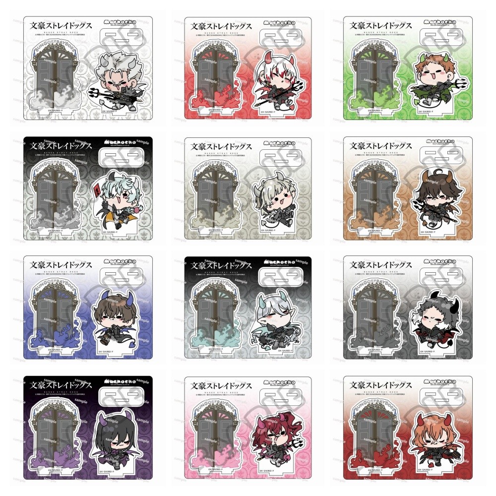 Game Dazai Osamu Nakahara Chuya Akutagawa Rysuke Nakajima Atsushi Acrylic Stand Figure Doll Anime