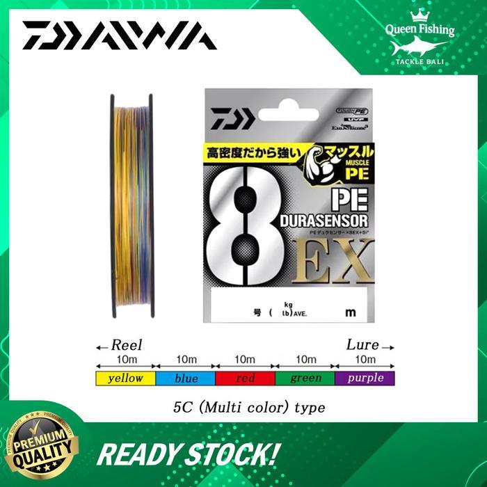 Daiwa Uvf Pe Durasensor X8 Ex +Si3 5 Color