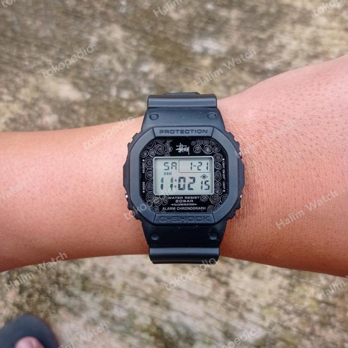 second gshock dw5000st g shock dw 5000st stussy g-shock dw-5000st ORI - HW
