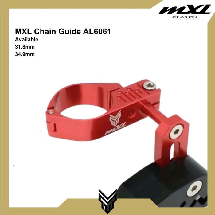 Chain Guide MXL Pelindung Rantai Sepeda Bicycle Chain Guard Stainless
