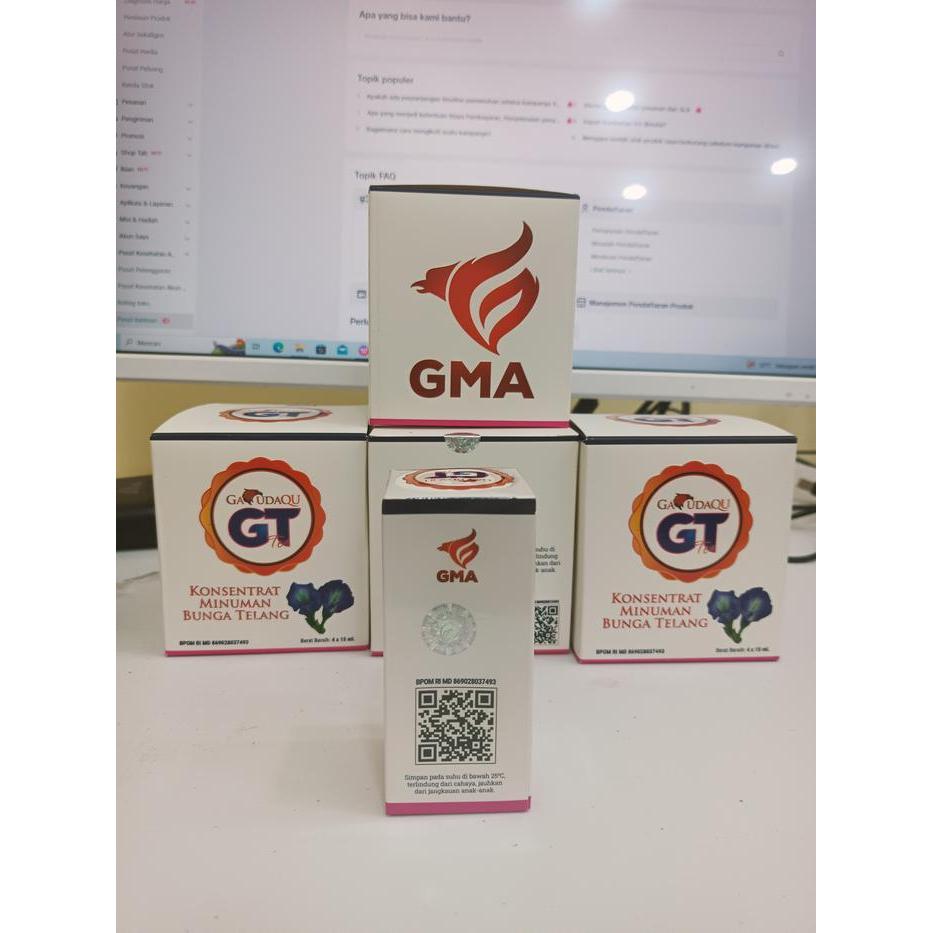 Garudaqu Gt Teh Bunga Telang Bermanfaat Untuk Kesehatan Tubuh 15 Ml Tea Herbal Tbk
