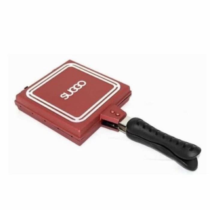 Double Side Pan / Cetakan Kue Sate Waffle Wafel Double Pan