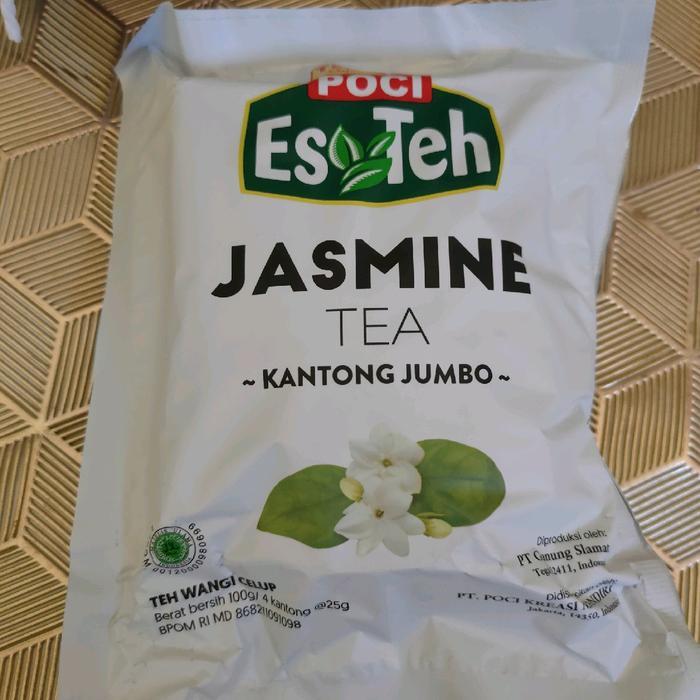 "New" Teh Poci Jasmine Vanilla kantong jumbo Alami Organik