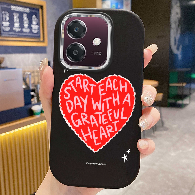 Casing Hp Untuk OPPO A3 A3X A3 Pro 5G A80 5G A54 Case Casing Kalung Cinta pola Kesing HP Cesing bula