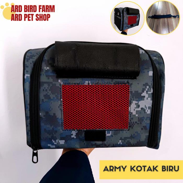 Fullset Kandang Hewan Dan Tas Burung Lovebird Untulan