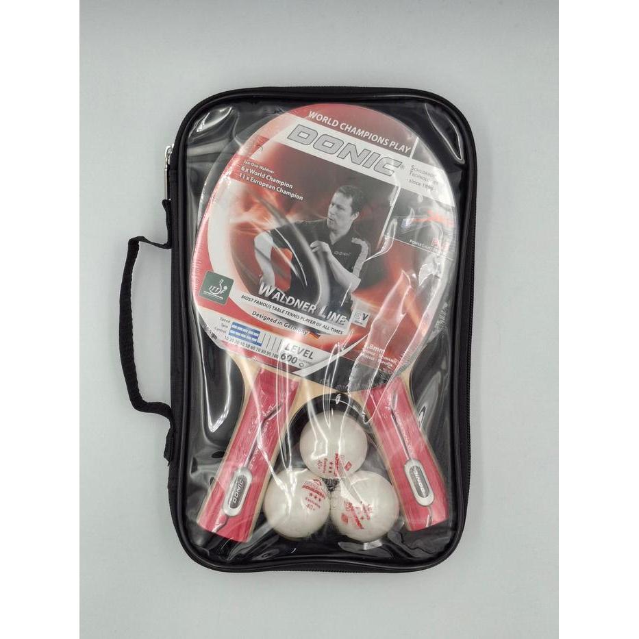 DONIC Waldner Line 600 Set Made Up Blade Bet Jadi Pingpong