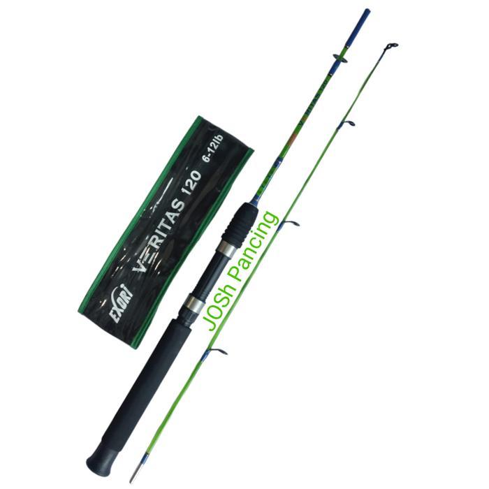 JORAN PANCING EXORI VERITAS 120 135 150 165 180 FIBER SOLID TRANSPARAN LENTUR KUAT FREE PIPA