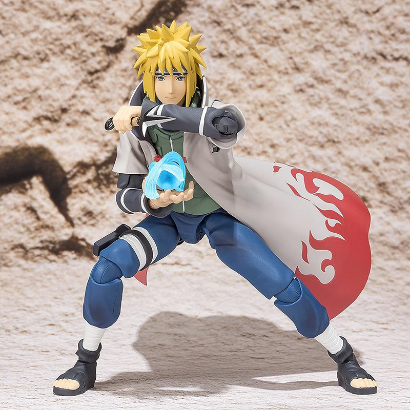 Shf Naruto Shippuden Figures Yondaime Hokage Namikaze Minato Action Figure PVC Collection Hatake
