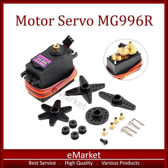 Motor Servo Mg996R Metal / Micro Mg996 / Digi Hi Gear Torque Arduino
