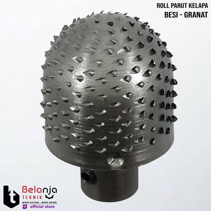 Roll Parut Kelapa Besi - Granat - Diameter As 14 Mm