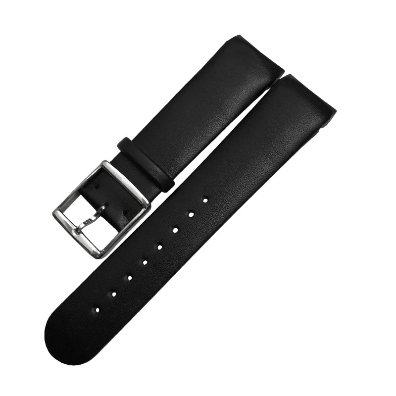 Replacement CK Leather Watch Strap for Men K22411/K22461/K22471/K2A271 Curved End 22mm