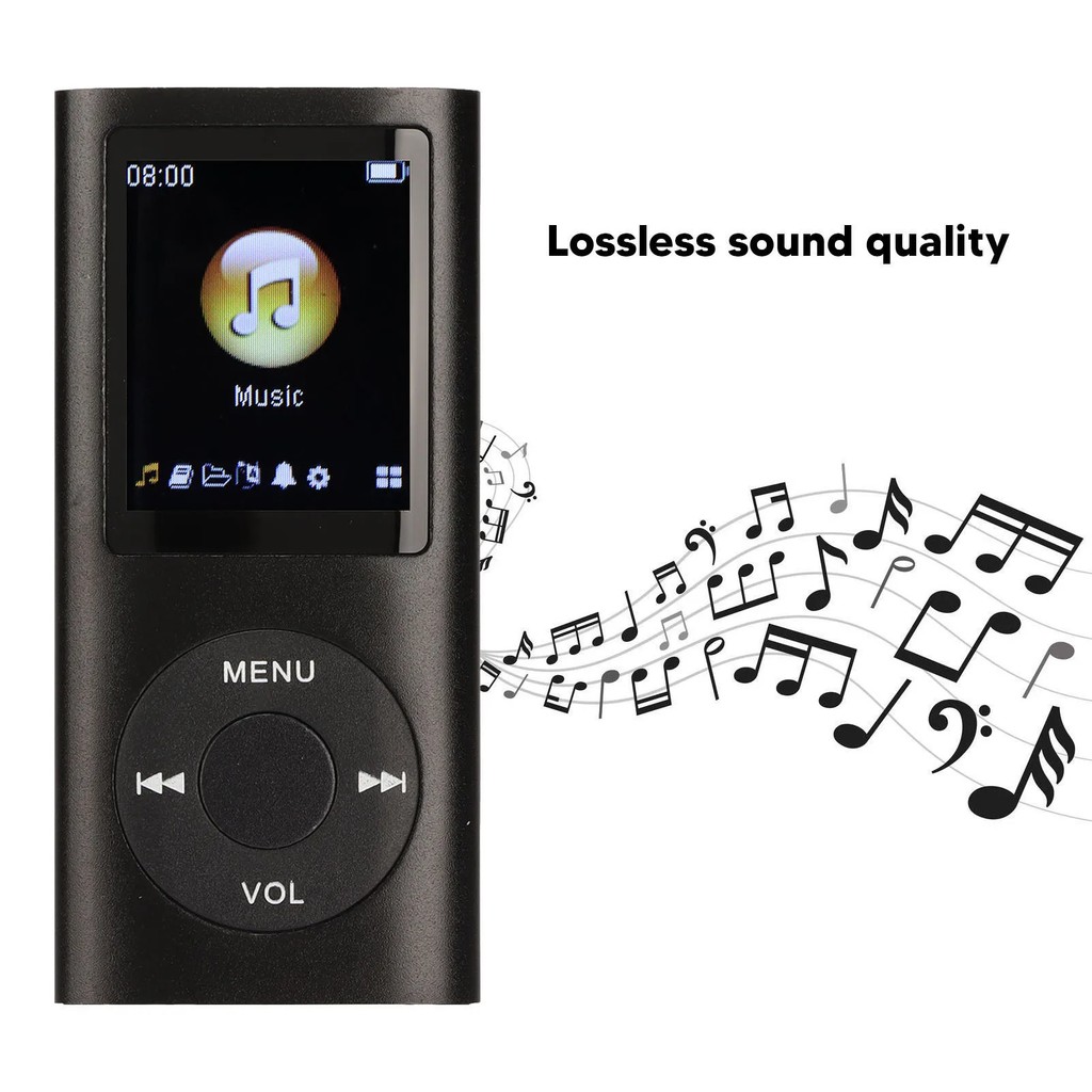 Portable MP3 Music Player for Bluetooth music player 8 Inch LCD Screen MP3 Player Stylish