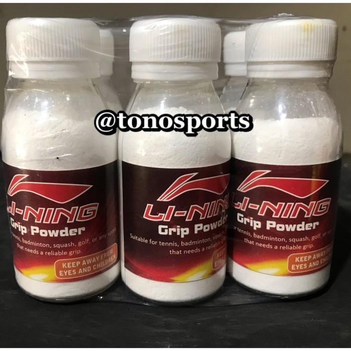 Grip Powder Lining Bedak Grip Raket Badminton Bulutangkis Lining