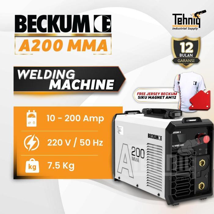 Mesin Las Listrik Beckum MMA A 120 Inverter Welding / Mesin Las Beckum MMA 120 - MMA 200
