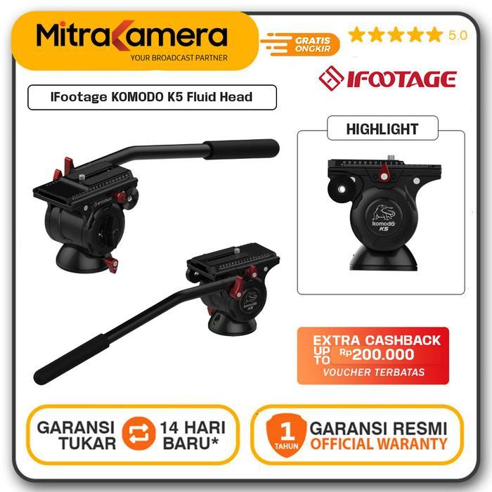 IFootage KOMODO K5 Fluid Head