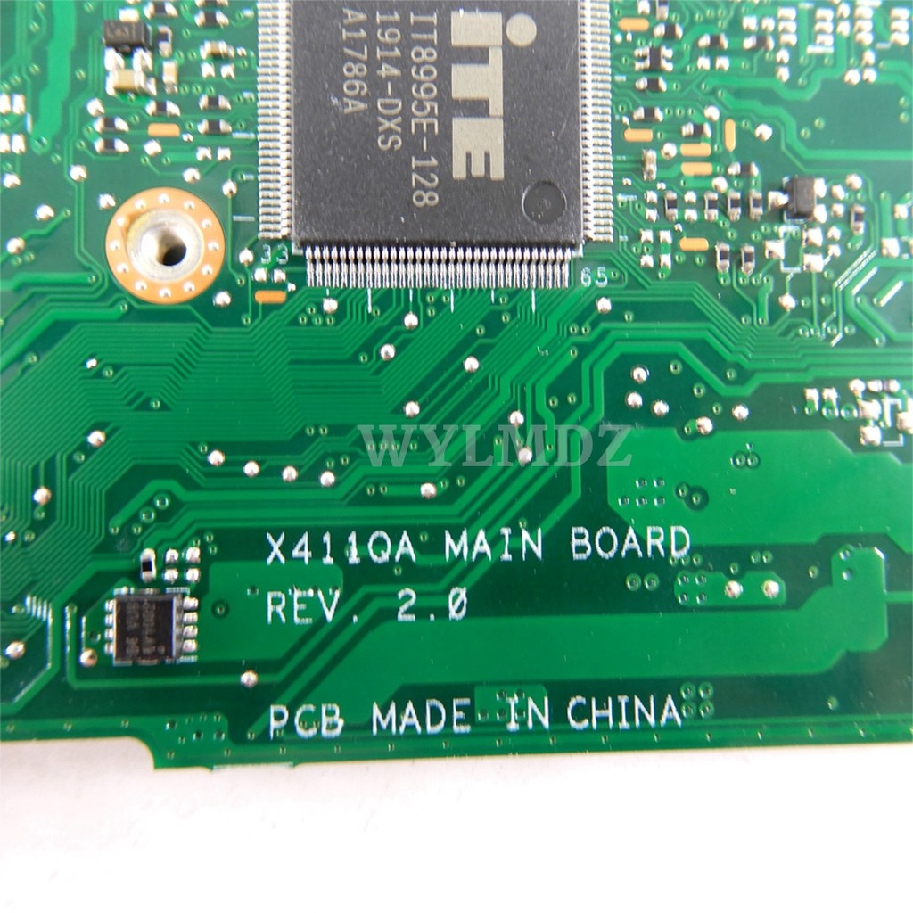 X411QR Mainboard For ASUS X411 X411Q X411QR X411QA Laptop Motherboard With A12-9720P CPU 4GB-RAM V2G