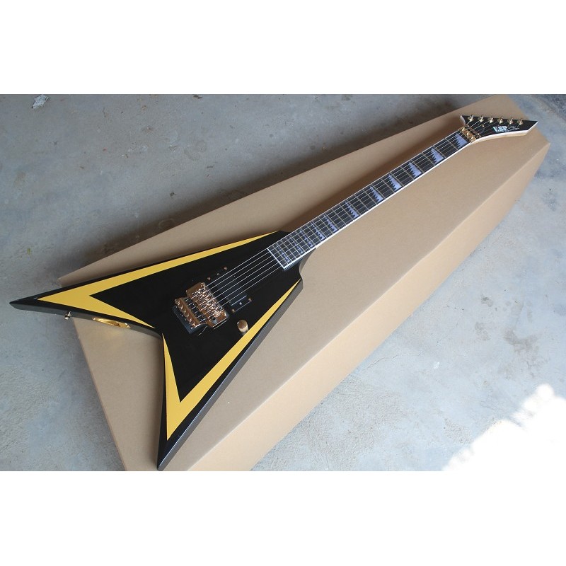 25-35 days Delivey)Send tomorrow Jackson Flying V Electric guitar esp Fingerboard inlay Tremolo