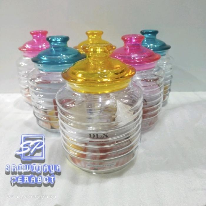 DLX GLASS TOPLES KUE KANMURI TOPLES KACA DLX 6 PCS