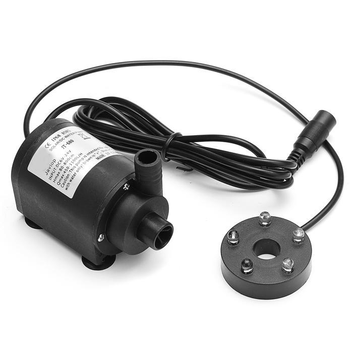 6-24V SOLAR WATER FOUNTAIN PUMP WATER PUMP SOLAR PANEL DC