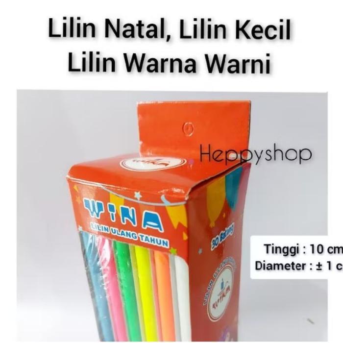 Lilin Natal, Lilin Kecil, Lilin Warna Warni
