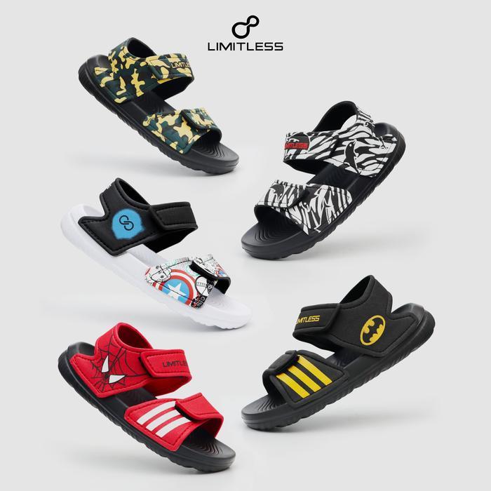 Limitless Sendal Anak Motif Lucu Kekinian Sandal Kids Cewek Cowok Tbk