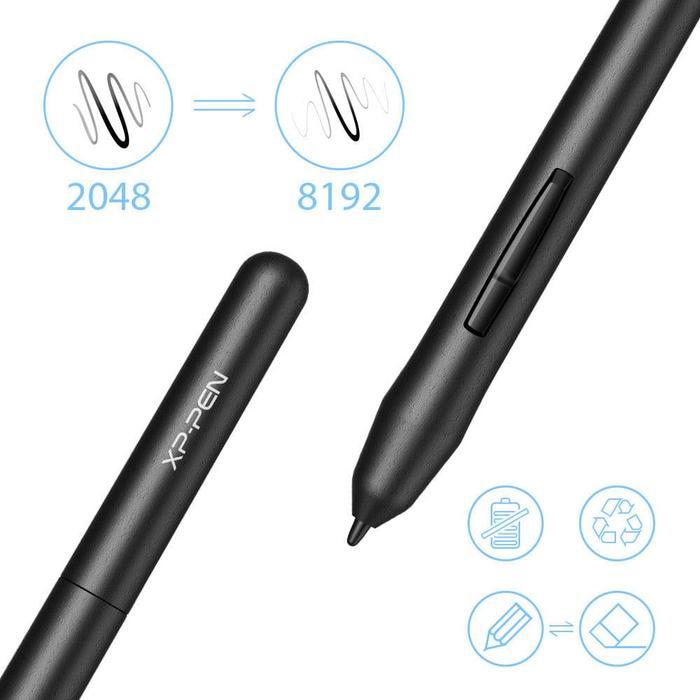 Xp Pen Star 03 V2 Drawing Pen Tablet 8192 Pressure Level Garansi 2 Thn