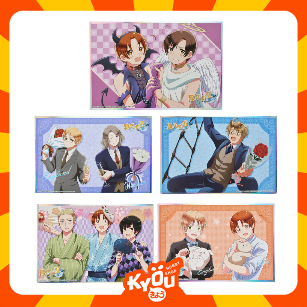 Holographic Shikishi - Hetalia World Stars