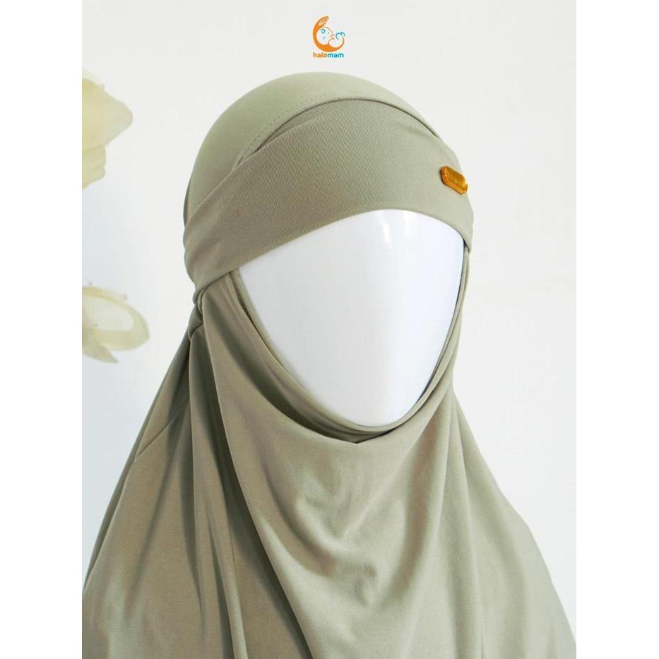 HALOMAM - HIJAB SYAR'I (HIJAB ANAK/BAYI 1-10 TAHUN/HIJAB PANJANG ANAK/HIJAB JERSEY/HIJAB SYARI ANAK)