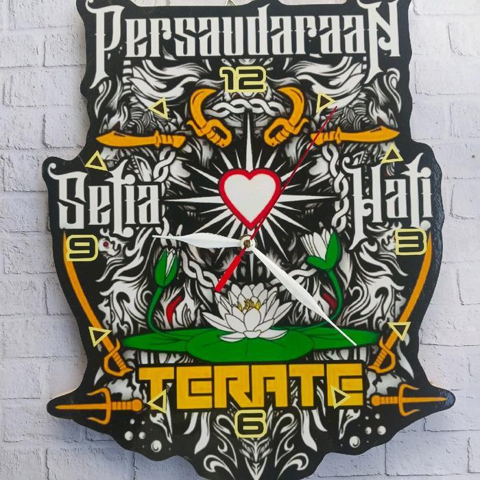 jam dinding PSHT PERSAUDARAAN SETIA HATI TERATE SH
